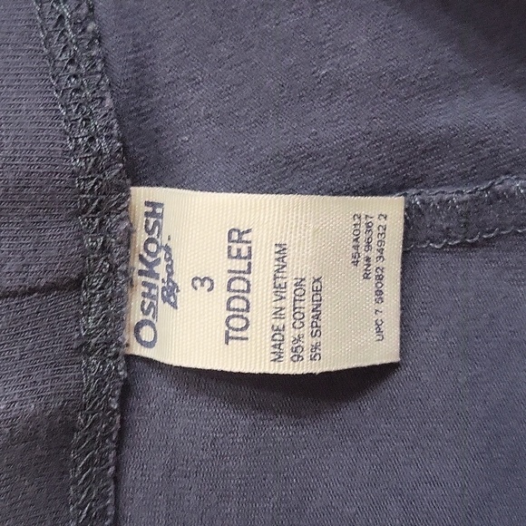 OSH KOSH Toddler girl's matching set- long sleeve shirt and leggings size 3T - Picture 5 of 6